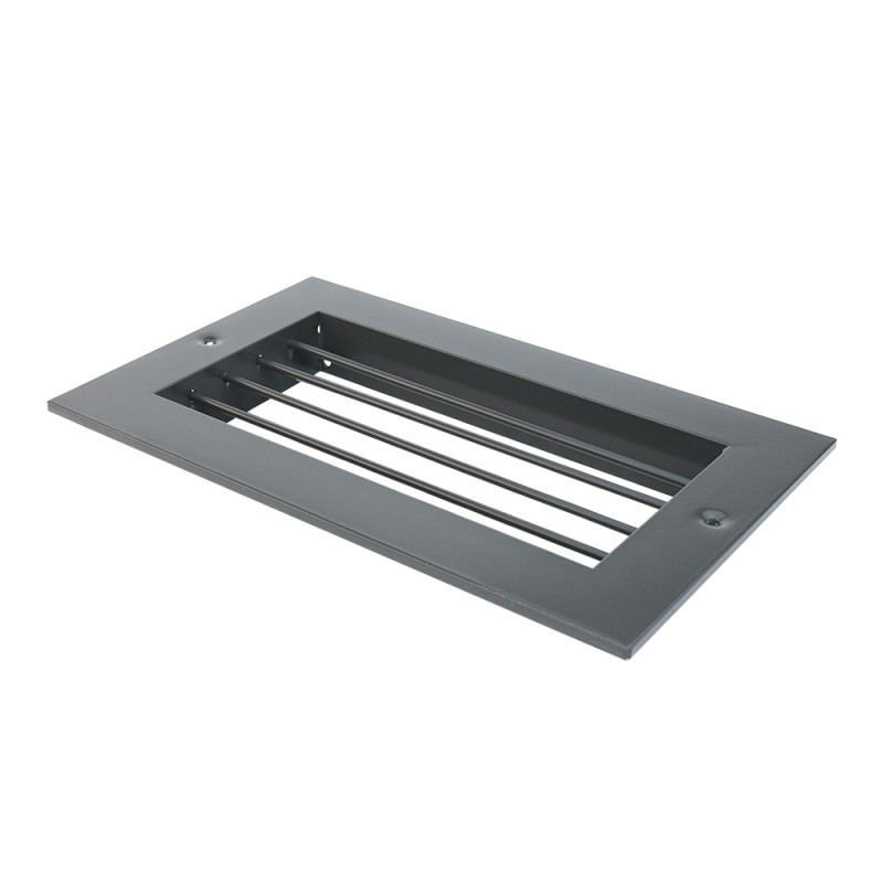Dalap Lüftungsgitter 250x250 Mm – Stranggepresstes Aluminium, Feste Lamellen, Für Innen & Außen