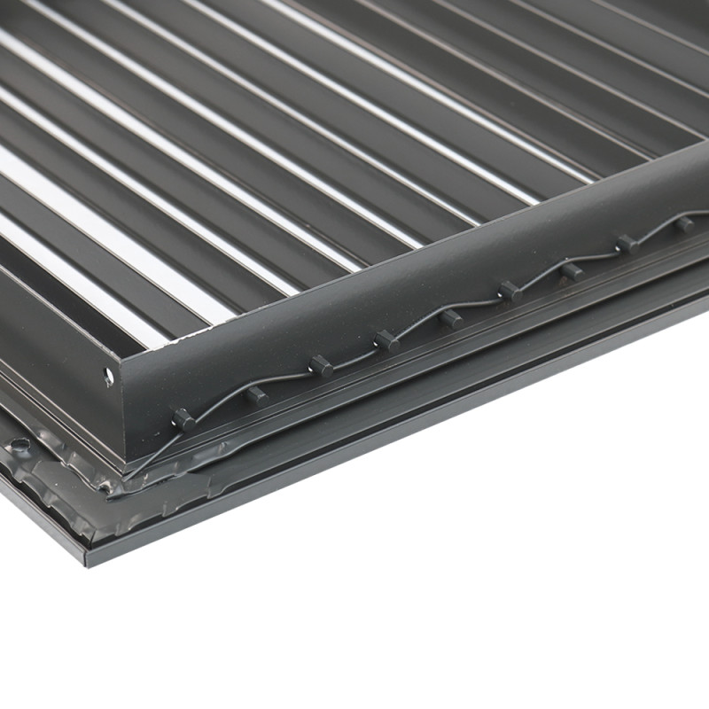 Dalap Lüftungsgitter 600x300 Mm – Aluminium, Weiß, Mit Verstrebung & Festen Lamellen