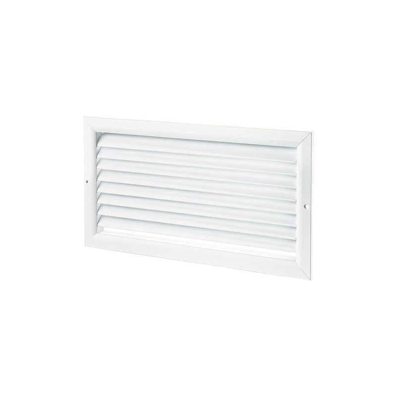 Dalap Lüftungsgitter WDP 350x250 Mm – Aus Aluminium, Weiß Beschichtet | Für Innen- & Außenbereich, Temperaturbeständig -40/+60°C